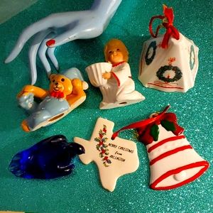 Vintage holiday decor lot